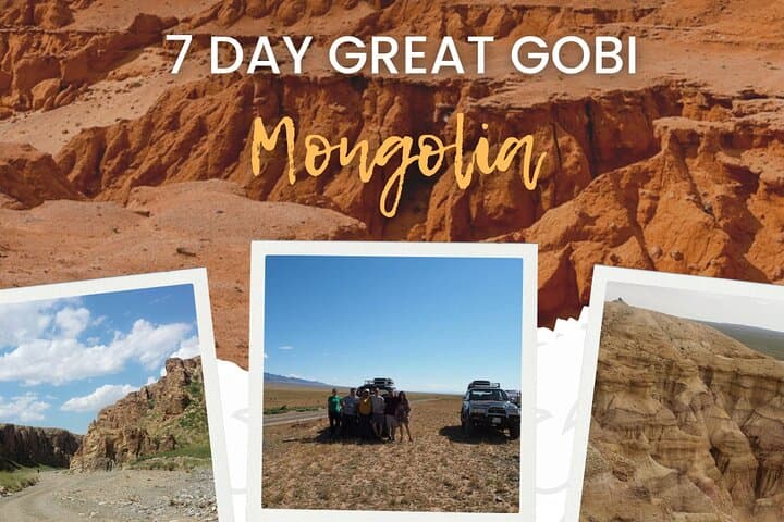 7-Day Great Gobi Tour: Nomads, Singing Dunes & Flaming Cliffs