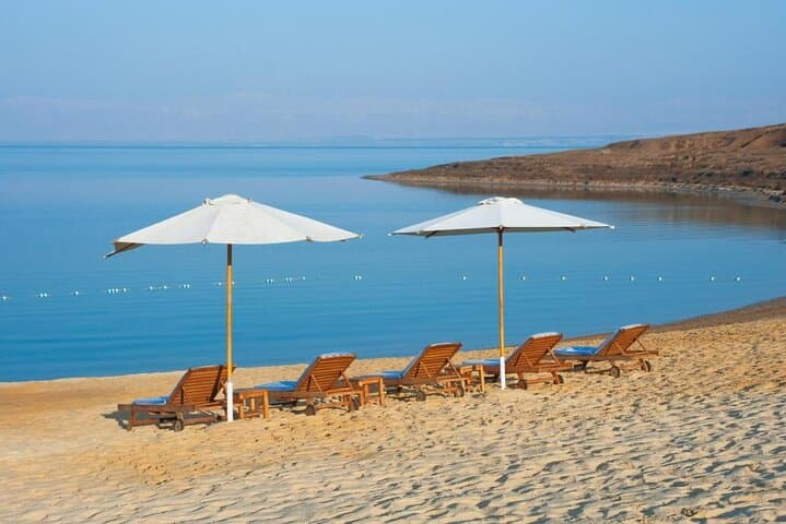 Dead Sea Float & Lunch — Swim the Salt Sea with Hotel Beach Access photo 3