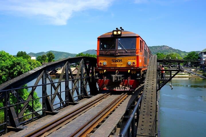 Kanchanaburi Day Trip: River Kwai Bridge & Erawan Falls Full-Day Tour photo 6