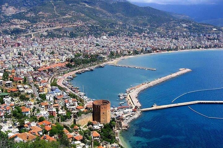 Alanya Day Trip from Side: Boat Cruise, Damlatas Cave & Dim River Lunch