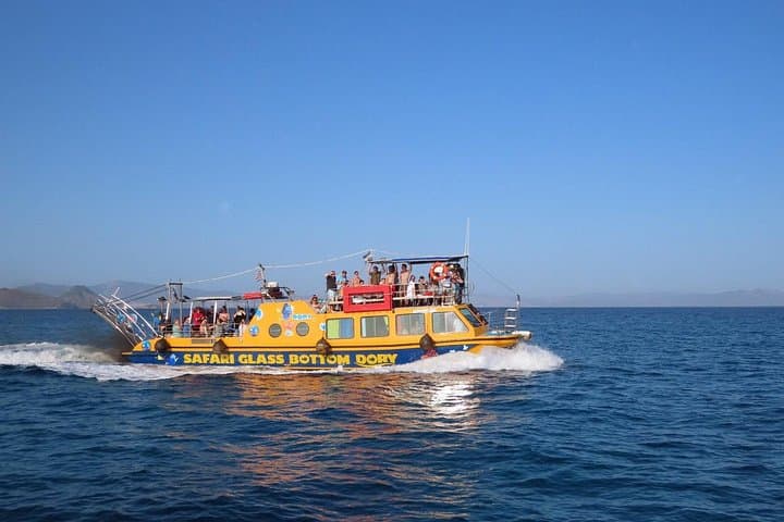 Glass-Bottom Boat to Pserimos: Swim, Shipwreck & Kos Coast Day Trip photo 1
