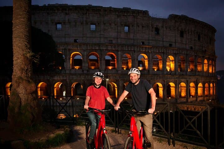 Rome By-Night Cannondale E-Bike Tour: Sunset Ride and Optional Dinner