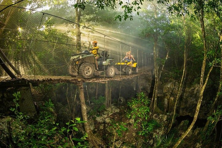 Riviera Maya Half-Day ATV Jungle Adventure with Cenote Swim and Mayan Ruins photo 1