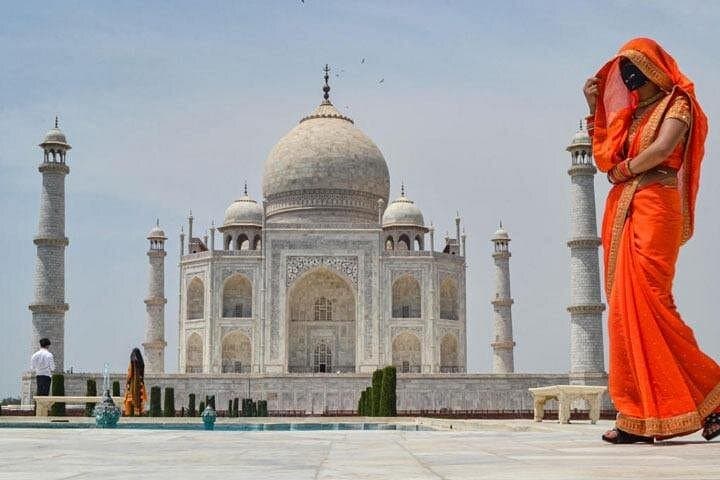 Taj Mahal Day Trip from Delhi: Full-Day Agra Tour with Agra Fort & Mehtab Bagh photo 3