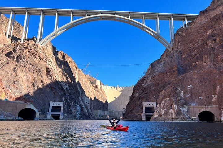 Colorado River Full-Day Kayak Tour: Black Canyon Hot Springs & Caves (12 mi) photo 4