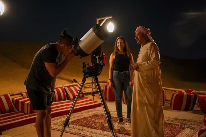 Evening at Al Khayma Desert Camp: Dubai BBQ, Camel Rides & Stargazing photo 4