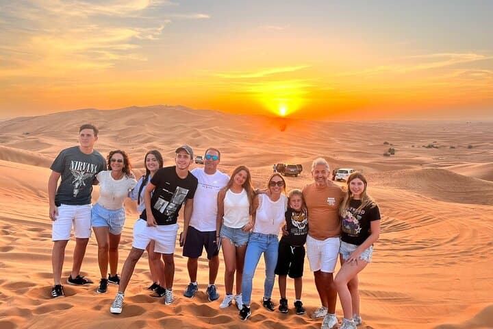 Dubai Desert Safari: 4x4 Dune Bashing, Camel Ride & BBQ Dinner