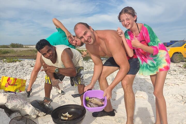 Snorkel and Grill at Donkey Beach — Bonaire Fishing, Snorkeling & Beach BBQ