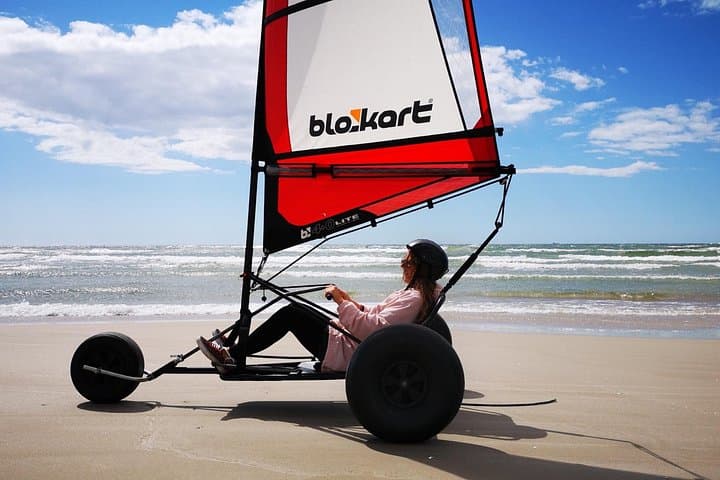 Curonian Spit Blokart Safari: Wild Beach Single-Handed Landsailing from Klaipėda photo 4