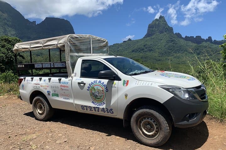 Moorea 4WD Tour — Belvedere, Pineapple Farm & Magic Mountain (4-Hour)