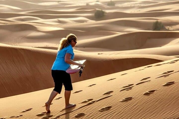 Extreme Red Dune Safari Dubai: Lahbab Desert Sunset, Dune Bashing & Sandboarding photo 5
