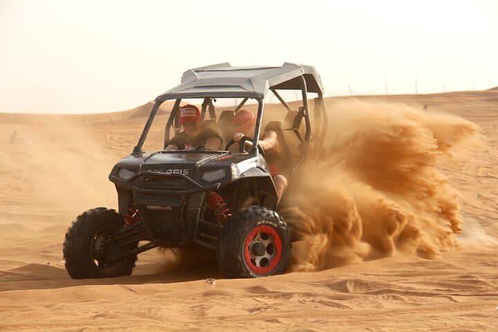 Morning Dune Buggy Safari in Dubai: Sunrise Dune Bashing & Camel Ride