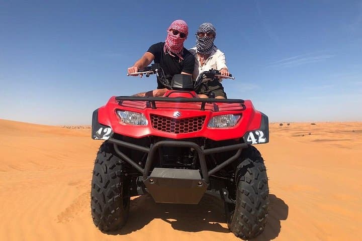 Lahbab Desert Safari from Dubai — Quad Bike, 4x4 Dune Bashing & Sunset BBQ photo 2