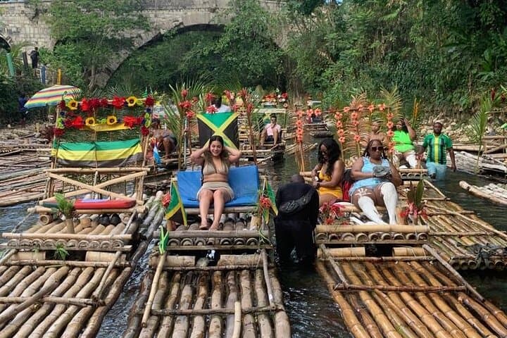 Lethe River Bamboo Rafting and Limestone Foot Massage from Montego Bay