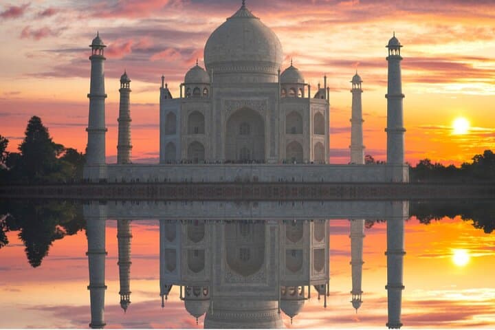 Taj Mahal Sunrise & Sunset: 2-Day Private Tour from Delhi photo 2
