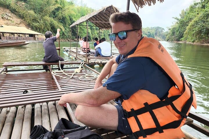 Erawan Waterfall & River Kwai: Private Full-Day Bamboo Rafting in Kanchanaburi photo 5