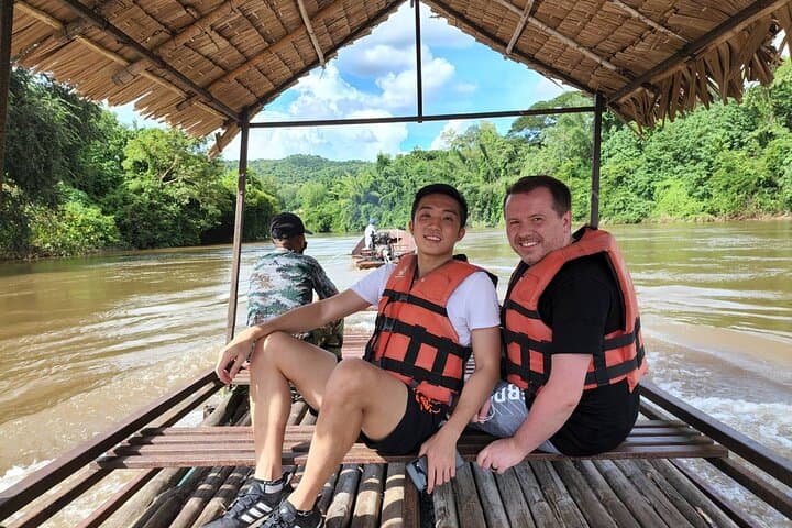 Erawan Waterfall & River Kwai: Private Full-Day Bamboo Rafting in Kanchanaburi photo 6