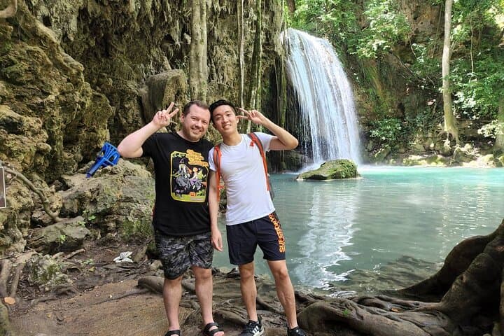 Erawan Waterfall & River Kwai: Private Full-Day Bamboo Rafting in Kanchanaburi photo 4