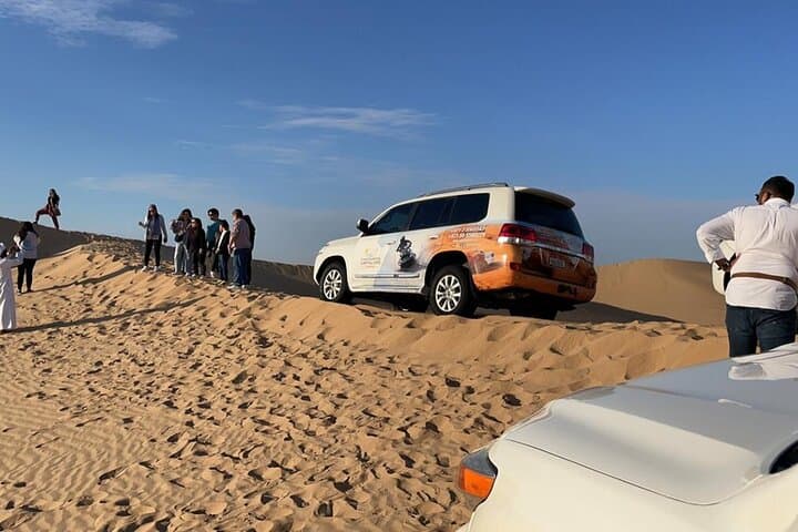 Half-Day Desert Safari from Abu Dhabi: Dune Driving, Camel Rides & Bedouin Camp