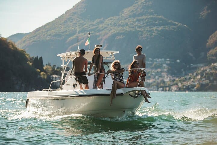 Private 2-Hour Motorboat Cruise on Lake Como — Villas, Swimming & Local Stories photo 1