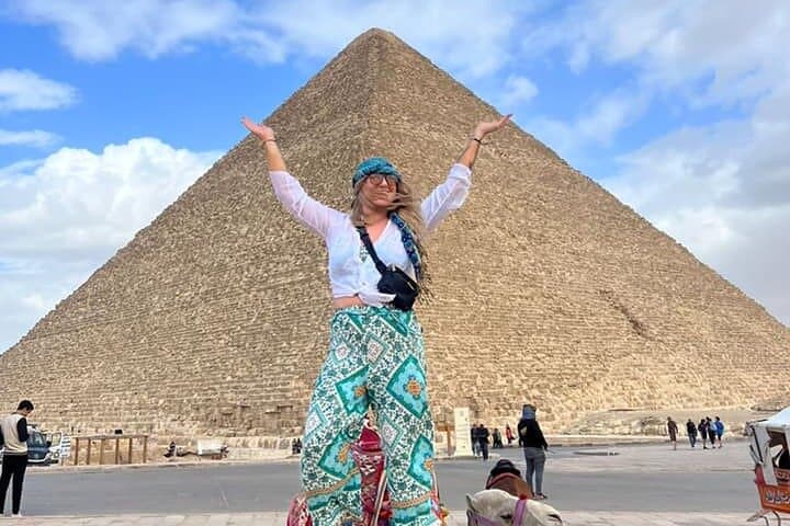 Private Giza Pyramids & Sphinx: Camel Ride, Sunset ATV and Nile Dinner Cruise