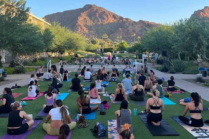 Find Your Zen: Private Guided Yoga at Papago Park in Phoenix