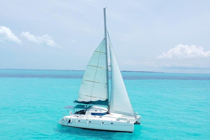 Private Catamaran to Isla Mujeres: Snorkel El Meco & MUSA From Cancun photo 2