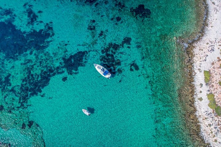 Glaraki Private Day Cruise — Blue Lagoon, Despotiko & Antiparos Sea Caves photo 1
