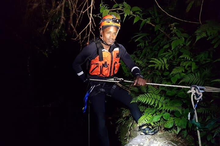 Night Canyoning in Dominica: Guided After-Dusk Gorge Adventure photo 5