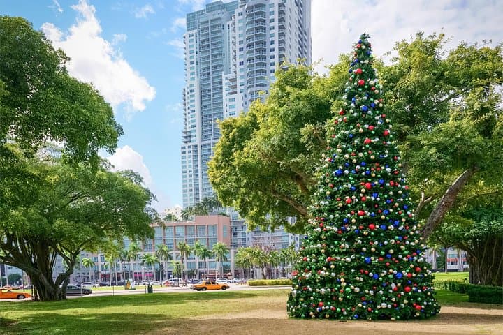 Private Christmas Walking Tour in Miami — Holiday Lights, Bayfront Park & Wynwood photo 2