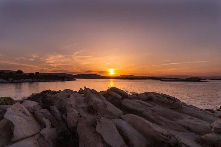 Private Sunset Cruise to Diaporos Island & Vourvourou: Evening Swim and Snorkel in Halkidiki