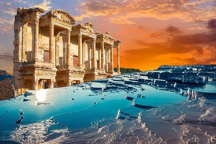 Ephesus to Pamukkale in One Day: Izmir’s Ruins and Cotton-White Terraces