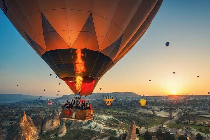 Sunrise Balloon Flight Over Cappadocia's Fairy Chimneys