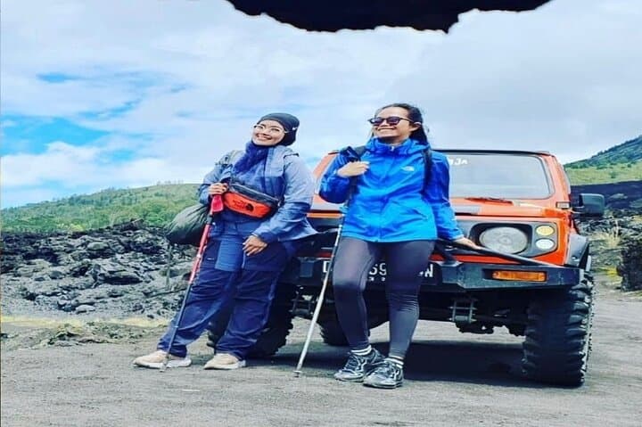 Mount Batur Sunrise Jeep Tour: Black Lava Fields & Caldera Views photo 6