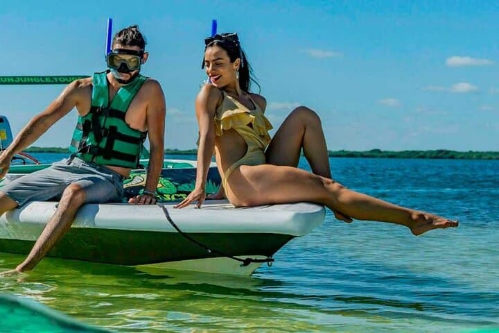 Drive a Speedboat and Snorkel in Nichupté Lagoon, Cancun photo 4