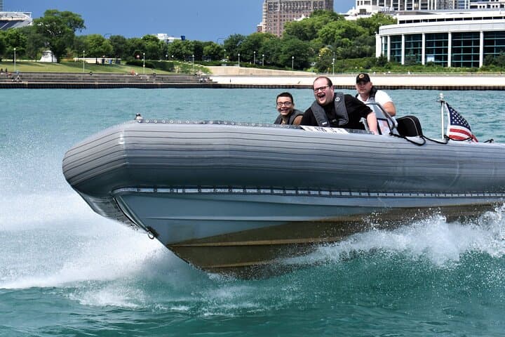 Chicago Small-Group RIB Sightseeing Boat Tour — Navy Pier & Skyline Views photo 5