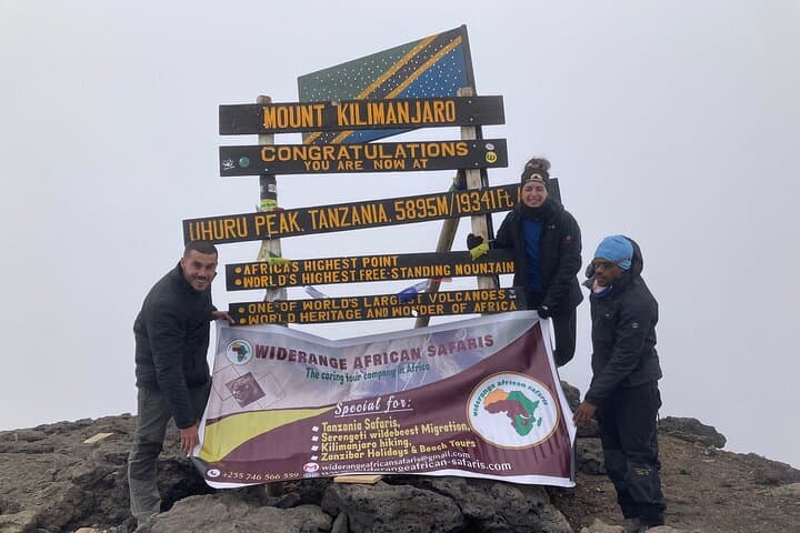 5-Day Marangu Route Kilimanjaro Trek: Summit Uhuru Peak from Moshi