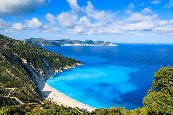 Half-Day Kefalonia Tour: Myrtos Beach, Melissani Lake & Drogarati Cave photo 2