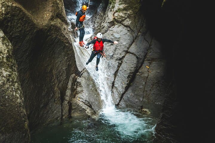 Advanced Canyon Experience — Dominica Waterfall Rappel in Rainforest Canyons photo 6