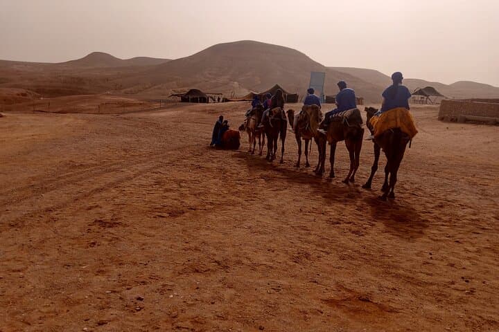 Sunset Camel Ride in Agafay Desert from Marrakech photo 6