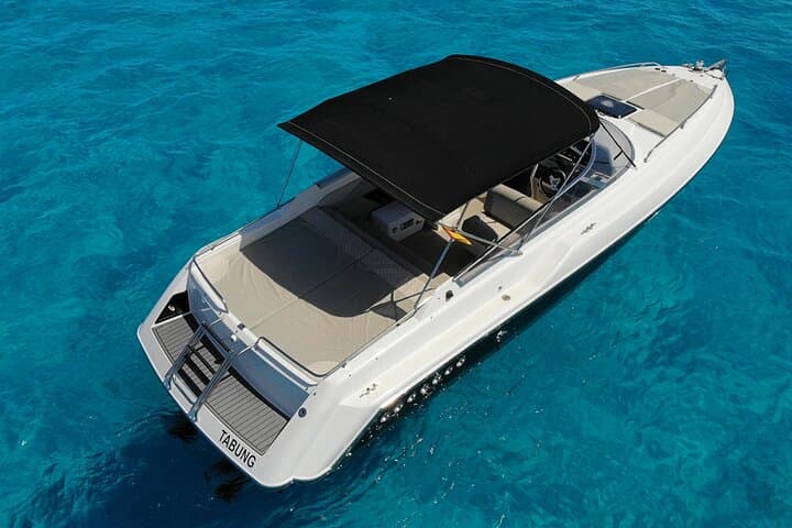 Sunseeker Mohawk 29 Ibiza & Formentera Day Charter to Espalmador and Illetas