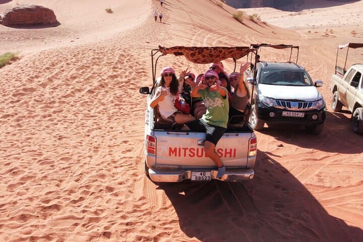 Full-Day Private Jeep Tour in Wadi Rum: Red Dunes, Canyons & Lawrence's Spring photo 2