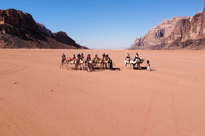 Full-Day Private Jeep Tour in Wadi Rum: Red Dunes, Canyons & Lawrence's Spring