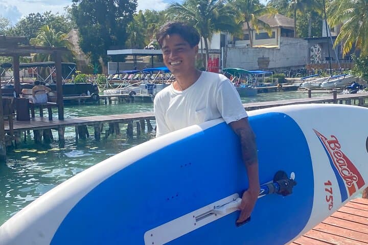 Windsurf Bacalar: Rent a Board on the Seven-Color Lagoon