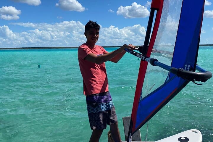 Windsurf Bacalar: Rent a Board on the Seven-Color Lagoon photo 2