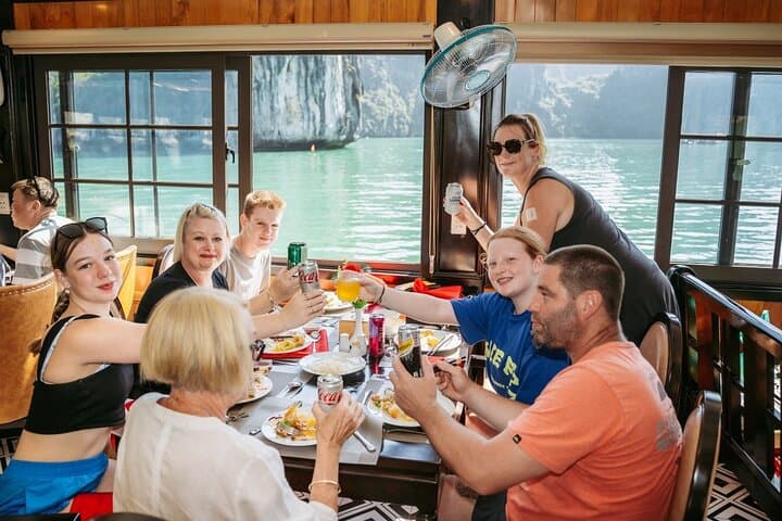 Halong Bay Luxury Day Cruise: Cave, Island Views & Sunset Buffet photo 5