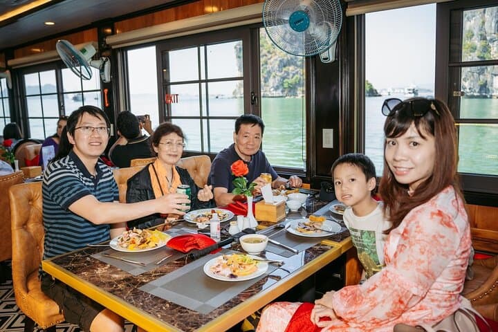 Halong Bay Luxury Day Cruise: Cave, Island Views & Sunset Buffet photo 6