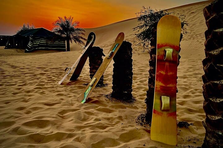 Evening Desert Safari Abu Dhabi — Dune Bashing, Sandboarding, Camel Rides & BBQ photo 5