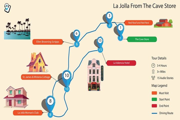 Explore La Jolla: Self-Guided Driving & Walking Audio Tour Bundle photo 4