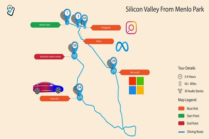 Silicon Valley Self-Guided Driving Tour — Explore Apple, Google, Tesla & More photo 4